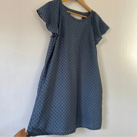 Abercrombie & Fitch Women's Dress | Knee Length | Blue | Sz Small - Picture 5 of 10